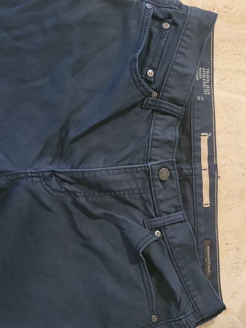 Banana Republic Men’s Slim Jeans - Navy Blue